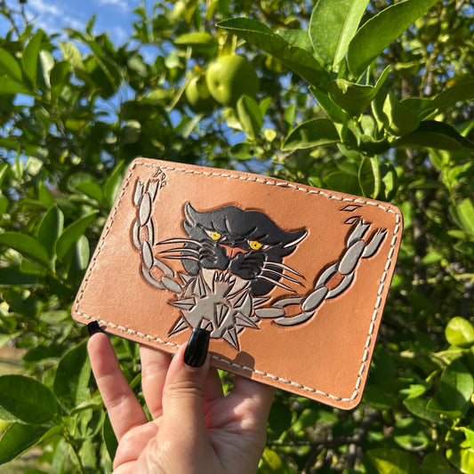 Panther vertical wallet